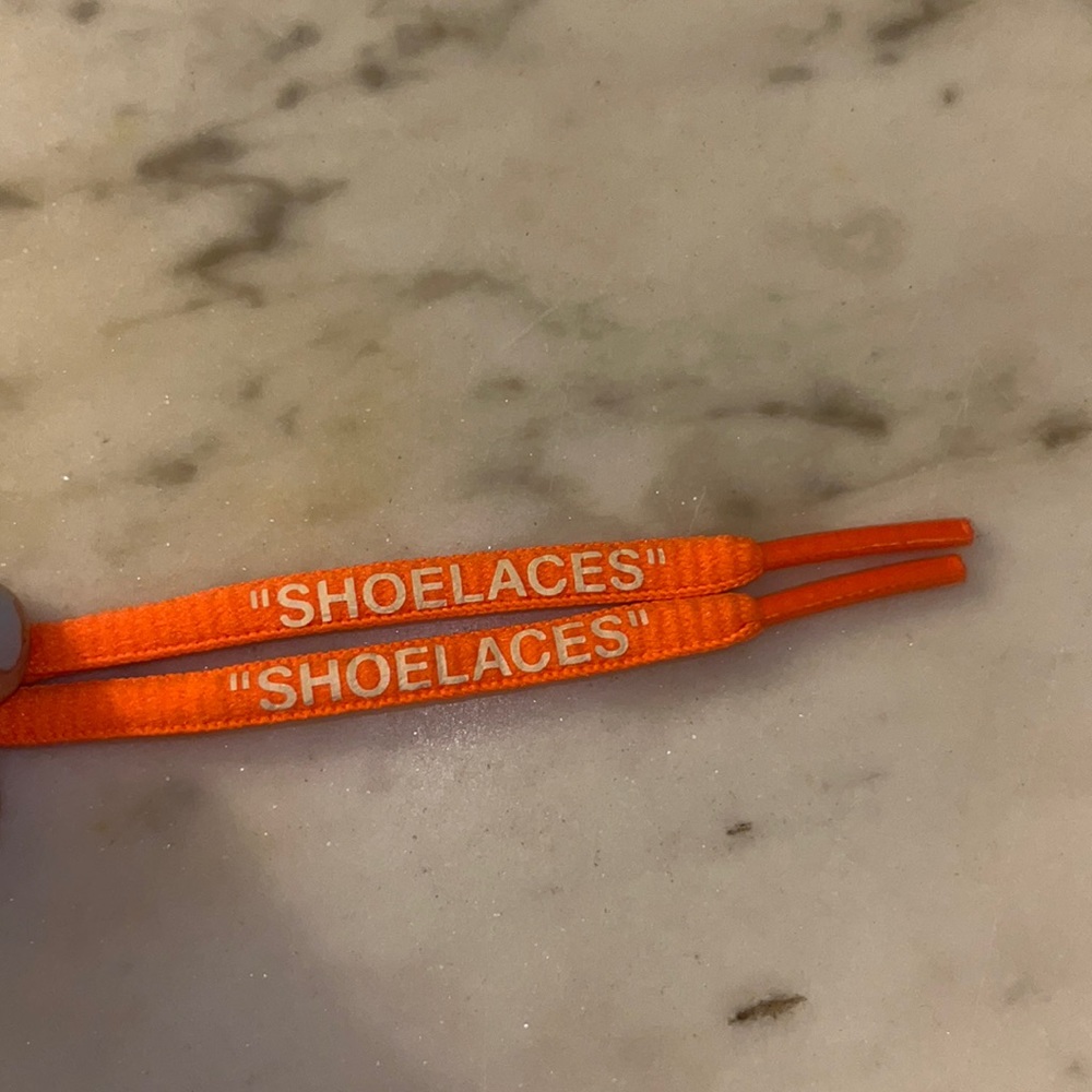 Off-White Orange Shoelaces
